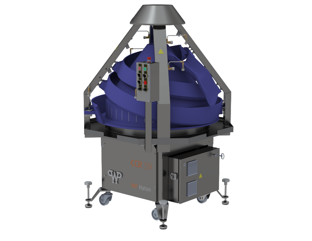 Cylindrical conical rounder CCR 59 with oiling