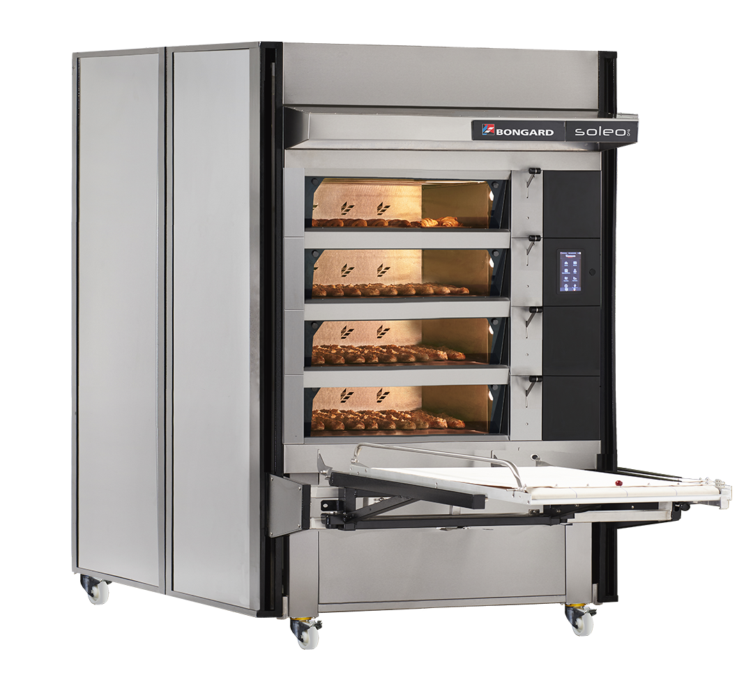 SOLEO Evo M4 Shop modular oven with baking opening