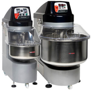 Spiral mixers with fixed bowl spiral EvO